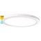 Luxrite 12 Inch Slim LED Flush Mount Light 5CCT 2700K-5000K 22W 1600LM Dimmable Wet Rated Energy Star ETL LR23556-1PK - alternate 1
